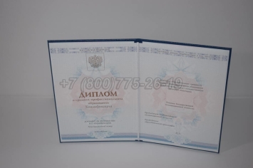 Диплом Техникума 2024г ГОЗНАК в Вологде