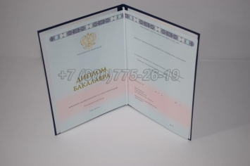 Диплом Бакалавра 2018г ГОЗНАК в Вологде